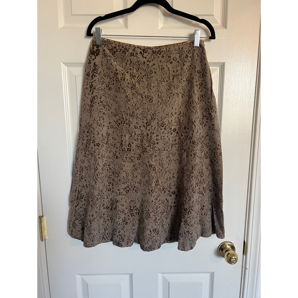 Free People Boho A-Line Floral Print Flared Skirt Women's Small